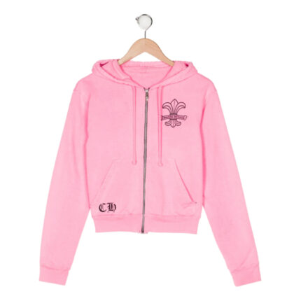 CH Zip-Up Pink Hoodie