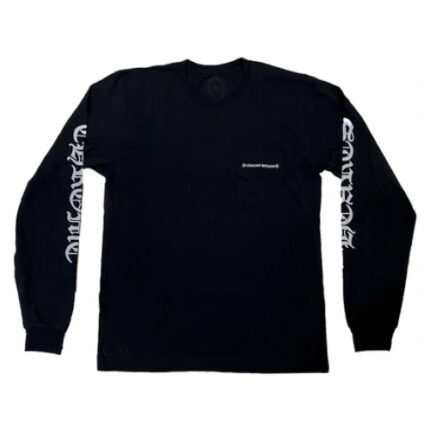 Chrome Hearts Cemetery Cross Tire Tracks L/S Sweatshirt